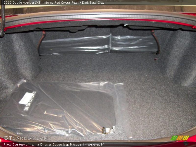 Inferno Red Crystal Pearl / Dark Slate Gray 2010 Dodge Avenger SXT
