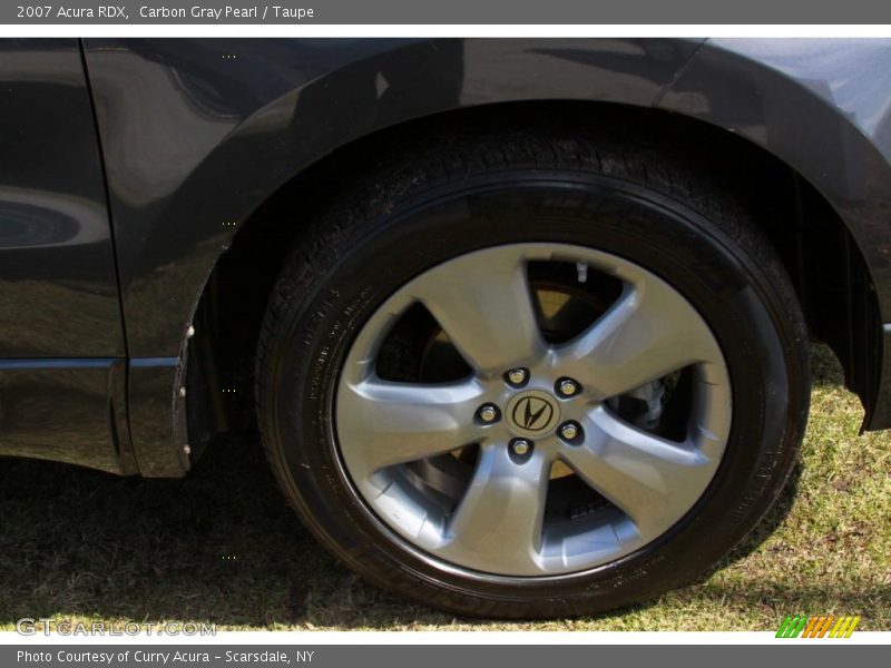 Carbon Gray Pearl / Taupe 2007 Acura RDX