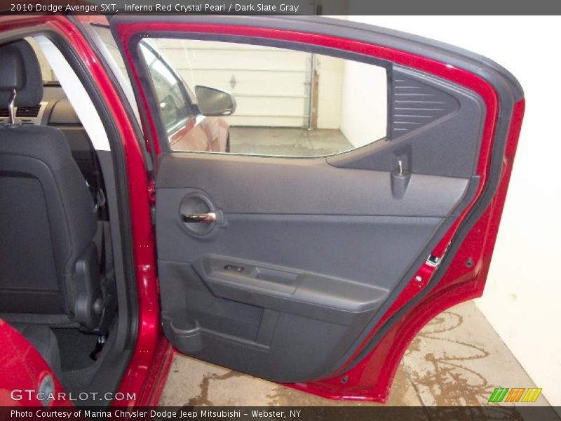 Inferno Red Crystal Pearl / Dark Slate Gray 2010 Dodge Avenger SXT