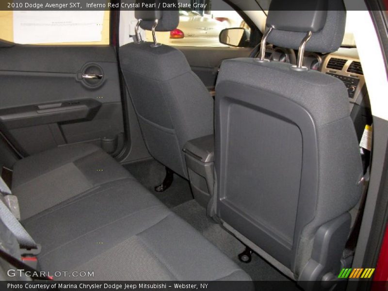 Inferno Red Crystal Pearl / Dark Slate Gray 2010 Dodge Avenger SXT