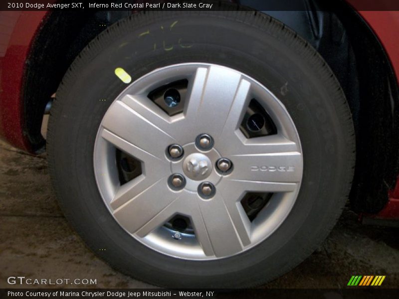 Inferno Red Crystal Pearl / Dark Slate Gray 2010 Dodge Avenger SXT