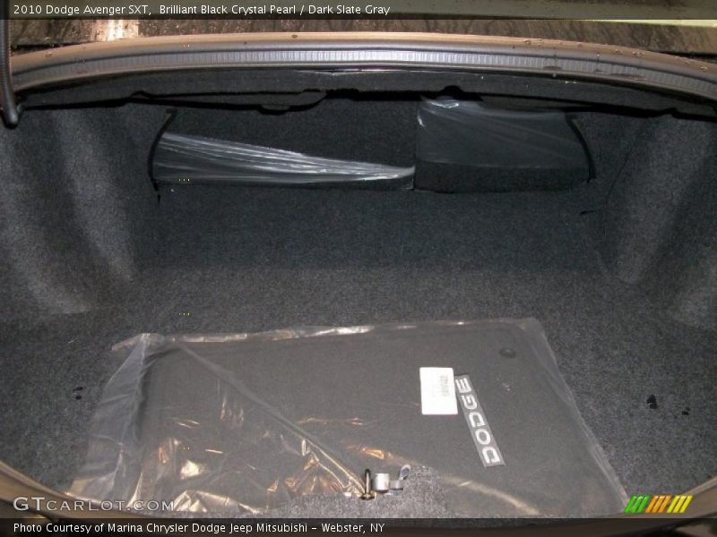 Brilliant Black Crystal Pearl / Dark Slate Gray 2010 Dodge Avenger SXT