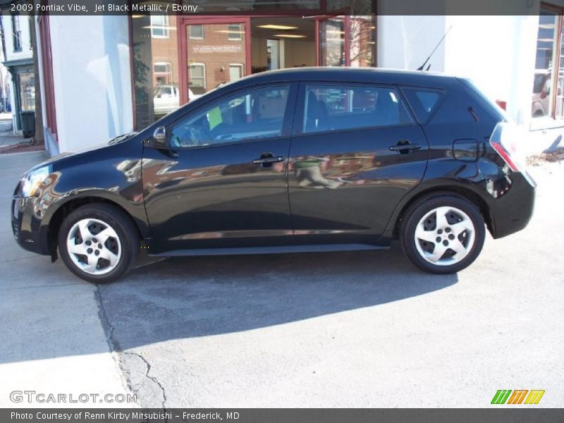 Jet Black Metallic / Ebony 2009 Pontiac Vibe