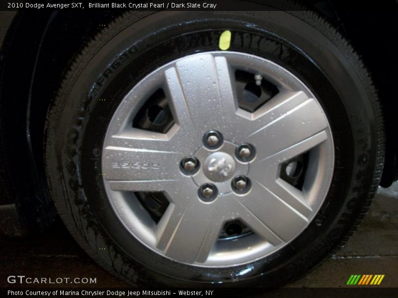 Brilliant Black Crystal Pearl / Dark Slate Gray 2010 Dodge Avenger SXT