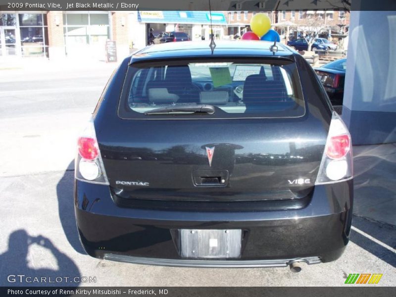 Jet Black Metallic / Ebony 2009 Pontiac Vibe