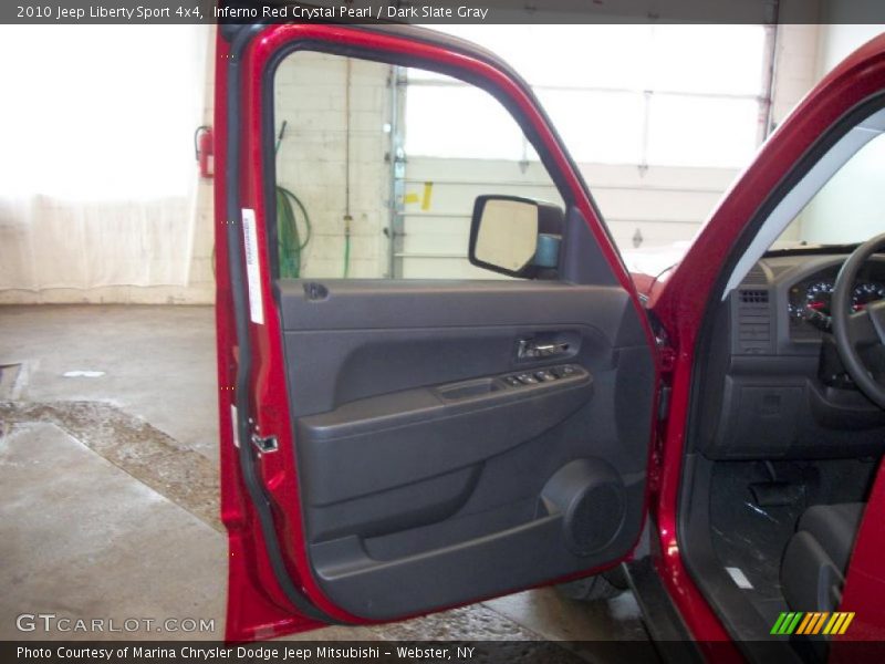 Inferno Red Crystal Pearl / Dark Slate Gray 2010 Jeep Liberty Sport 4x4