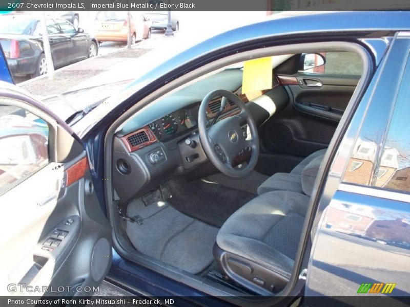 Imperial Blue Metallic / Ebony Black 2007 Chevrolet Impala LS