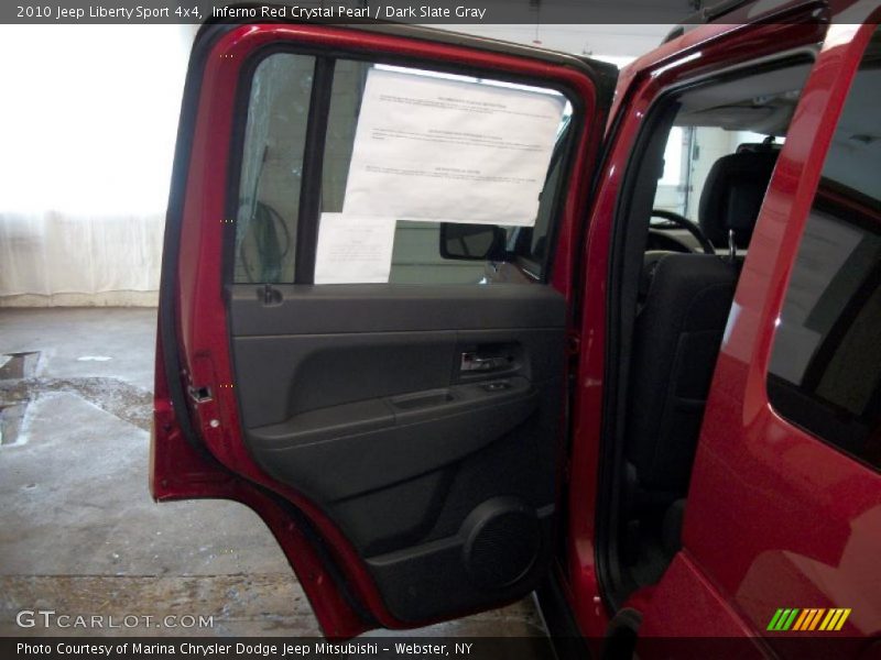 Inferno Red Crystal Pearl / Dark Slate Gray 2010 Jeep Liberty Sport 4x4