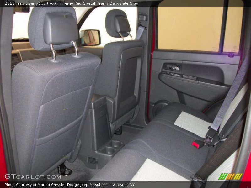 Inferno Red Crystal Pearl / Dark Slate Gray 2010 Jeep Liberty Sport 4x4