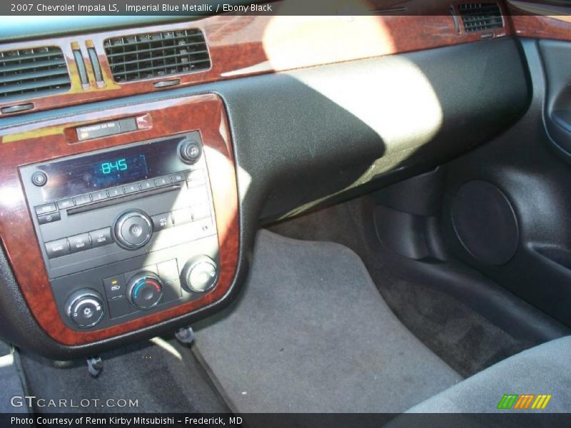Imperial Blue Metallic / Ebony Black 2007 Chevrolet Impala LS