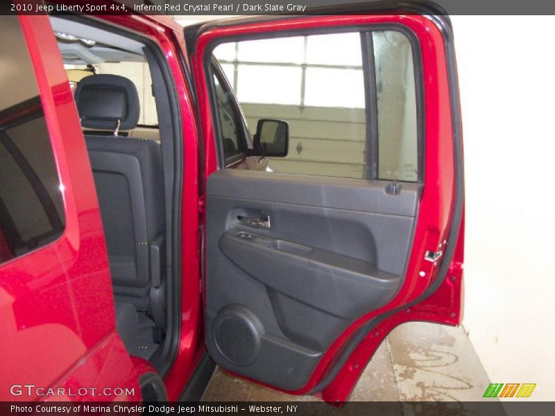 Inferno Red Crystal Pearl / Dark Slate Gray 2010 Jeep Liberty Sport 4x4