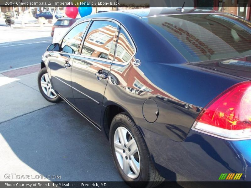 Imperial Blue Metallic / Ebony Black 2007 Chevrolet Impala LS