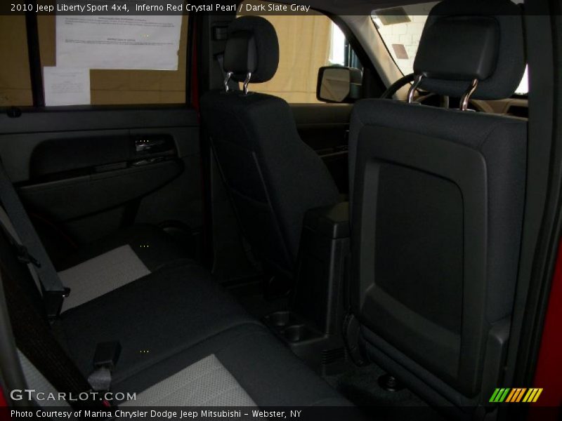 Inferno Red Crystal Pearl / Dark Slate Gray 2010 Jeep Liberty Sport 4x4