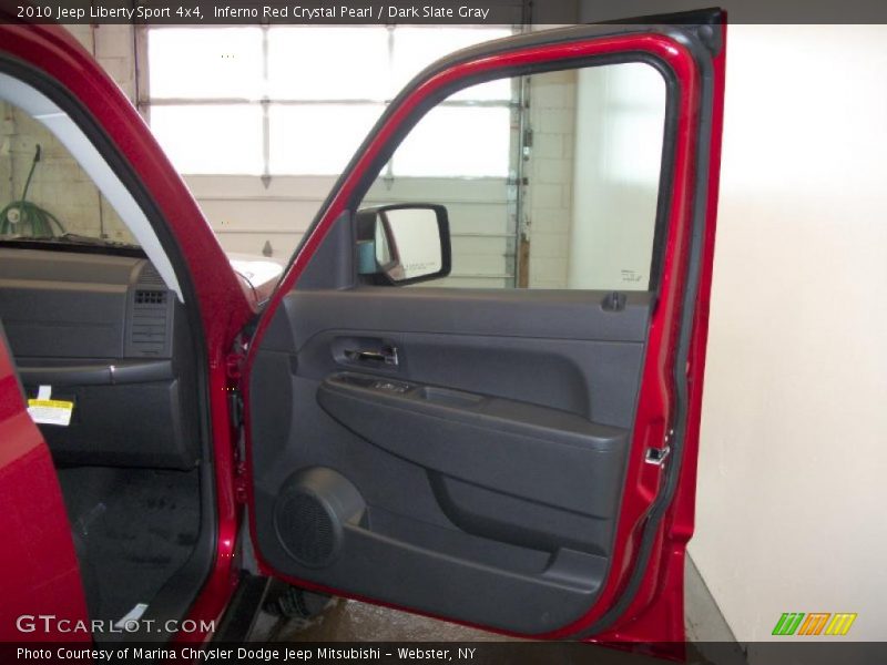 Inferno Red Crystal Pearl / Dark Slate Gray 2010 Jeep Liberty Sport 4x4