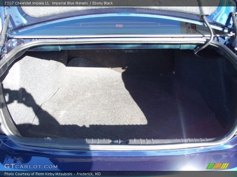 Imperial Blue Metallic / Ebony Black 2007 Chevrolet Impala LS