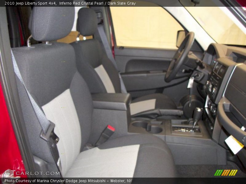 Inferno Red Crystal Pearl / Dark Slate Gray 2010 Jeep Liberty Sport 4x4