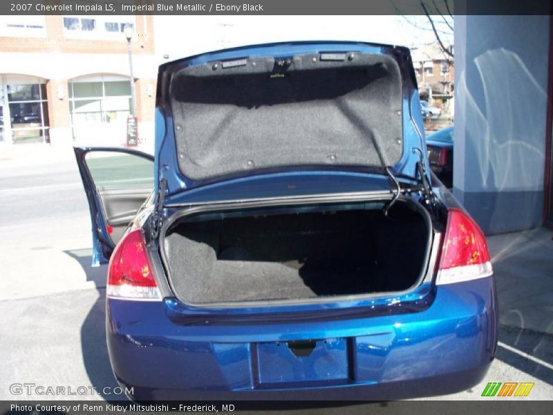 Imperial Blue Metallic / Ebony Black 2007 Chevrolet Impala LS