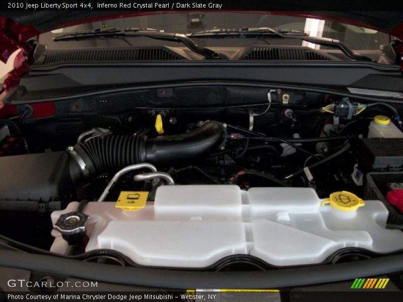 Inferno Red Crystal Pearl / Dark Slate Gray 2010 Jeep Liberty Sport 4x4