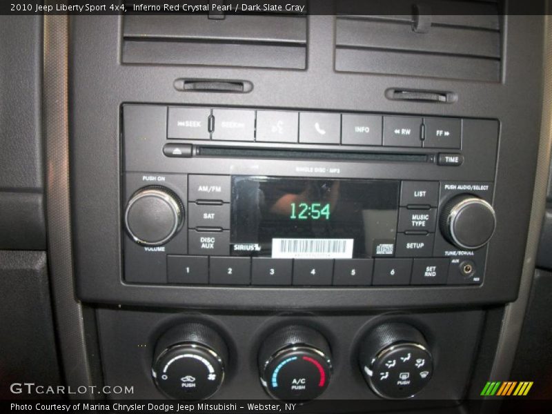 Inferno Red Crystal Pearl / Dark Slate Gray 2010 Jeep Liberty Sport 4x4