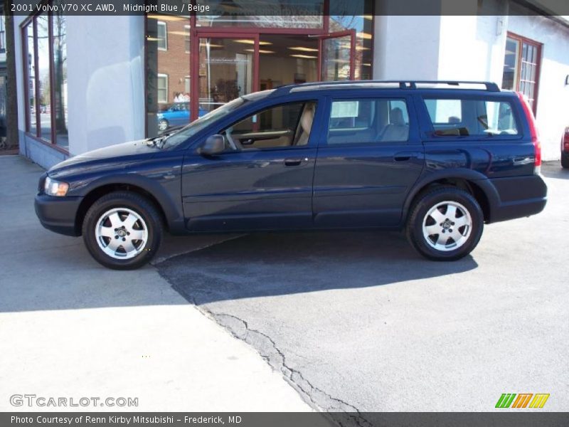 Midnight Blue / Beige 2001 Volvo V70 XC AWD