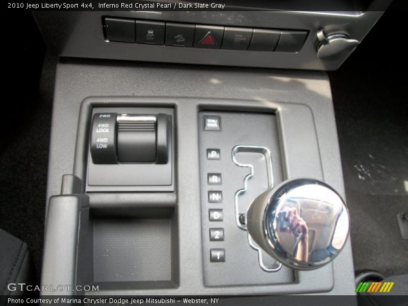 Inferno Red Crystal Pearl / Dark Slate Gray 2010 Jeep Liberty Sport 4x4