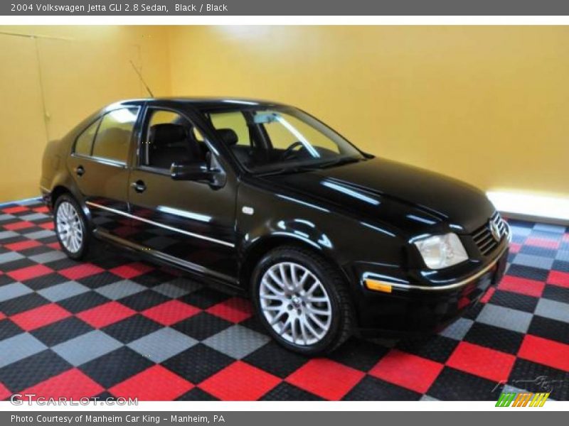 Black / Black 2004 Volkswagen Jetta GLI 2.8 Sedan