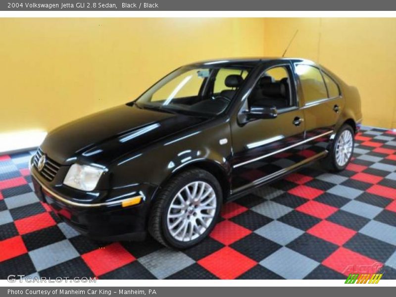 Black / Black 2004 Volkswagen Jetta GLI 2.8 Sedan