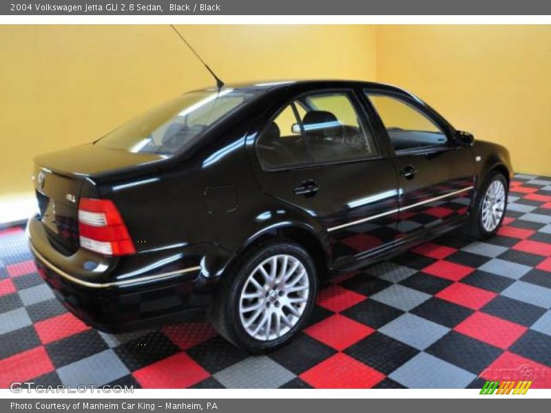 Black / Black 2004 Volkswagen Jetta GLI 2.8 Sedan