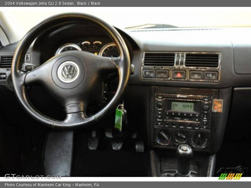 Black / Black 2004 Volkswagen Jetta GLI 2.8 Sedan