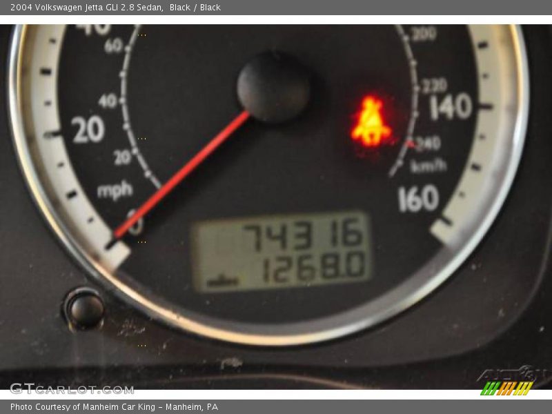 Black / Black 2004 Volkswagen Jetta GLI 2.8 Sedan