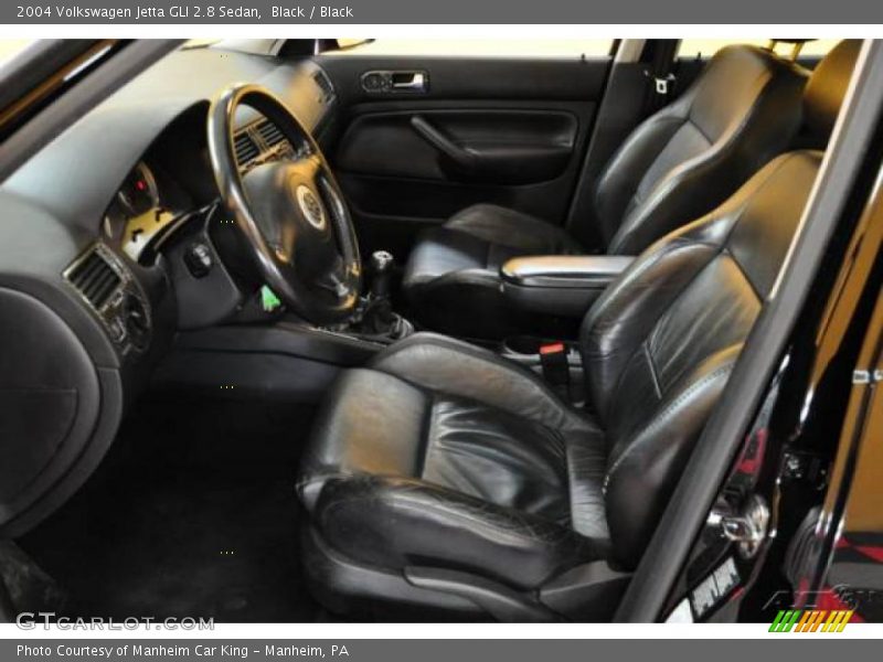 Black / Black 2004 Volkswagen Jetta GLI 2.8 Sedan