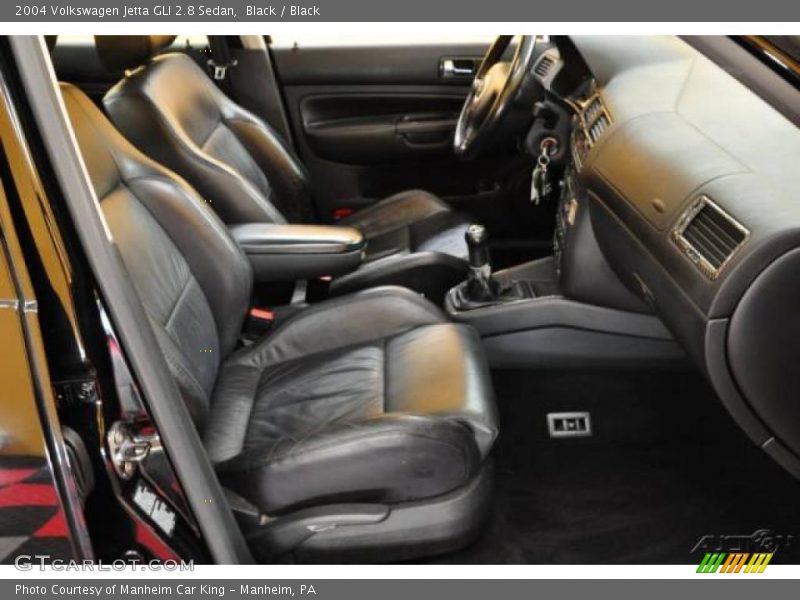 Black / Black 2004 Volkswagen Jetta GLI 2.8 Sedan