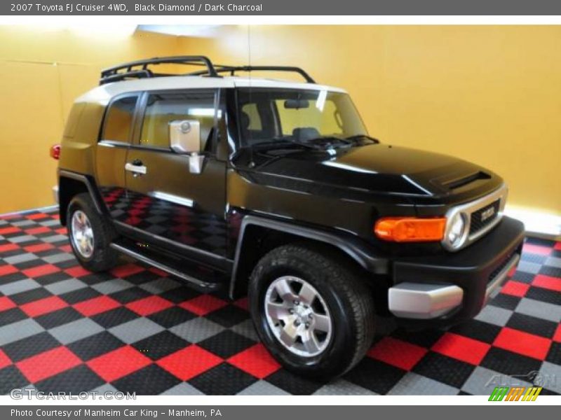 Black Diamond / Dark Charcoal 2007 Toyota FJ Cruiser 4WD