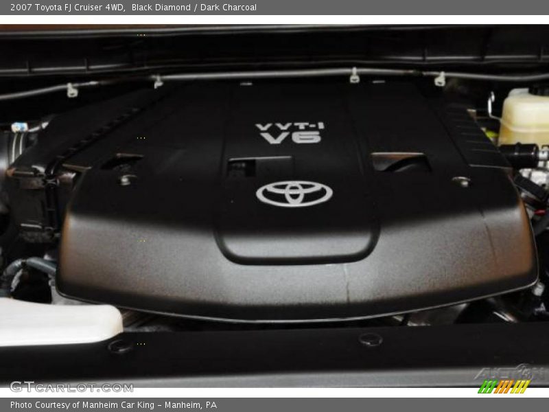 Black Diamond / Dark Charcoal 2007 Toyota FJ Cruiser 4WD