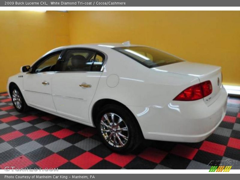 White Diamond Tri-coat / Cocoa/Cashmere 2009 Buick Lucerne CXL