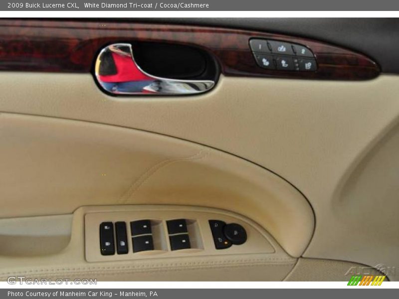 White Diamond Tri-coat / Cocoa/Cashmere 2009 Buick Lucerne CXL