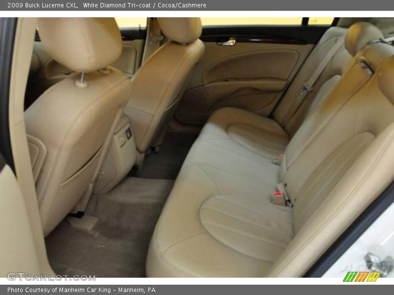 White Diamond Tri-coat / Cocoa/Cashmere 2009 Buick Lucerne CXL