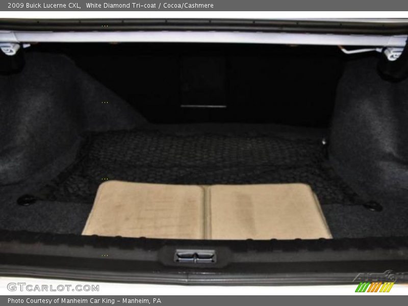 White Diamond Tri-coat / Cocoa/Cashmere 2009 Buick Lucerne CXL
