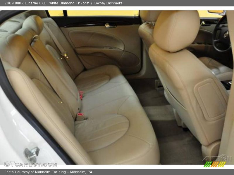 White Diamond Tri-coat / Cocoa/Cashmere 2009 Buick Lucerne CXL