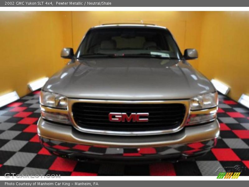 Pewter Metallic / Neutral/Shale 2002 GMC Yukon SLT 4x4