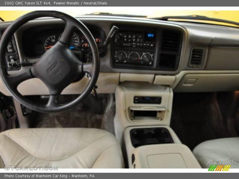 Pewter Metallic / Neutral/Shale 2002 GMC Yukon SLT 4x4