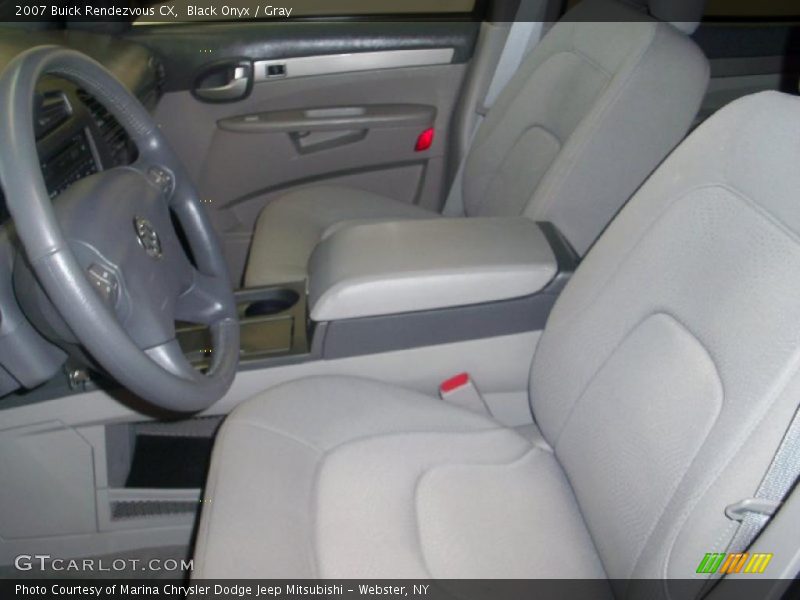 Black Onyx / Gray 2007 Buick Rendezvous CX