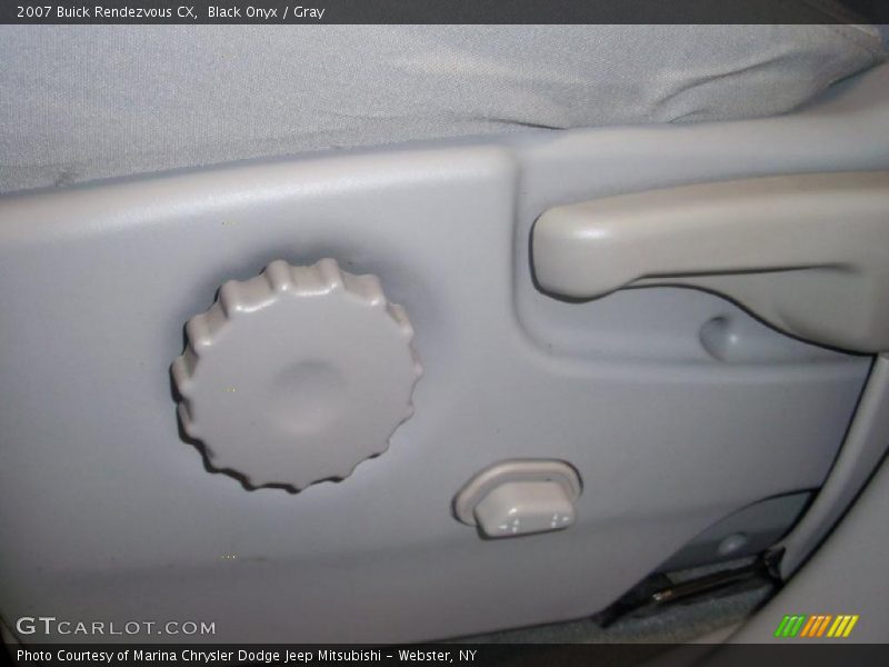 Black Onyx / Gray 2007 Buick Rendezvous CX
