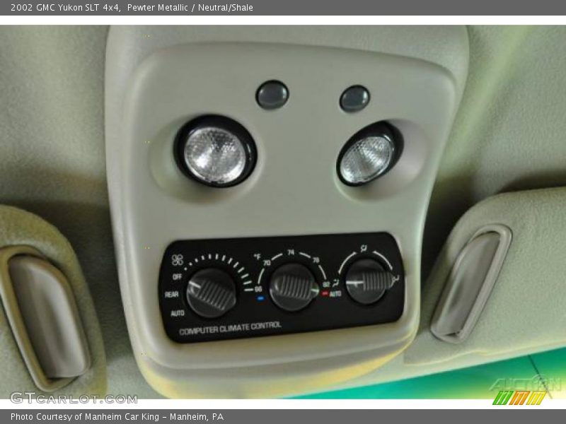 Pewter Metallic / Neutral/Shale 2002 GMC Yukon SLT 4x4