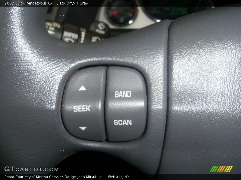 Black Onyx / Gray 2007 Buick Rendezvous CX