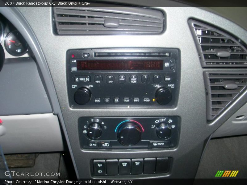 Black Onyx / Gray 2007 Buick Rendezvous CX