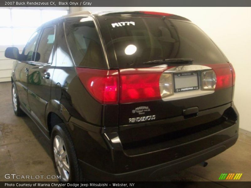 Black Onyx / Gray 2007 Buick Rendezvous CX