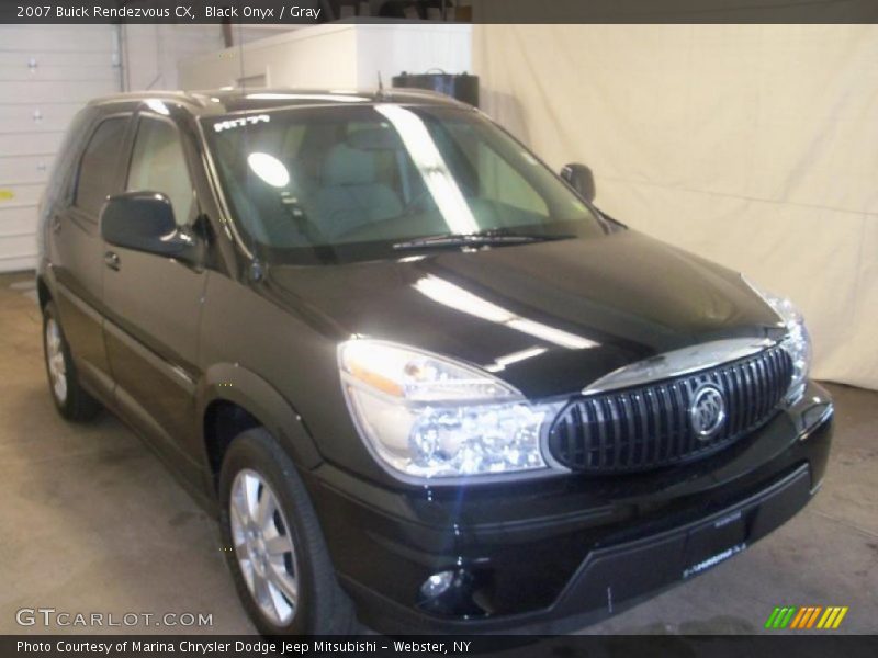 Black Onyx / Gray 2007 Buick Rendezvous CX