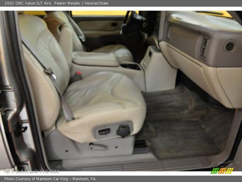 Pewter Metallic / Neutral/Shale 2002 GMC Yukon SLT 4x4