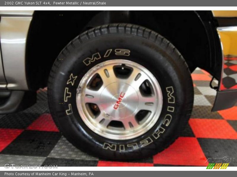 Pewter Metallic / Neutral/Shale 2002 GMC Yukon SLT 4x4